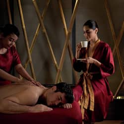 Behandlungsräume für Paare, Körperbehandlungen, Aromatherapie