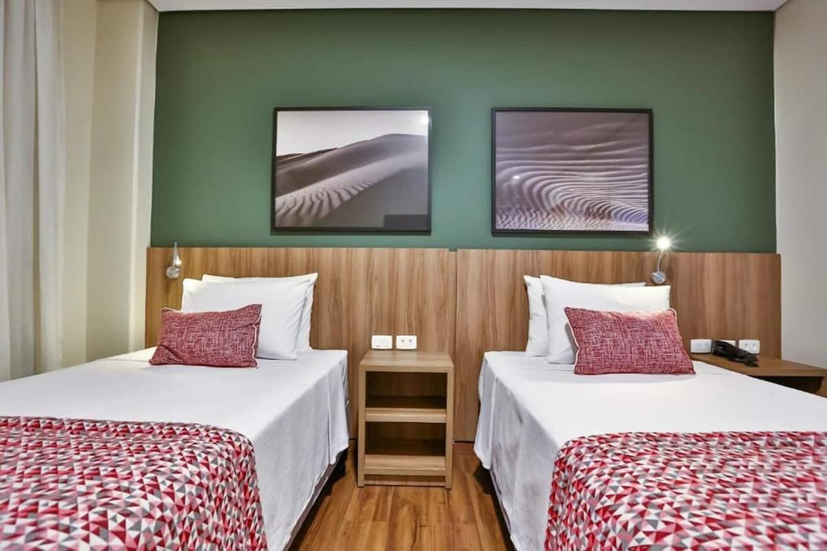 Minibar, in-room safe, desk, laptop workspace