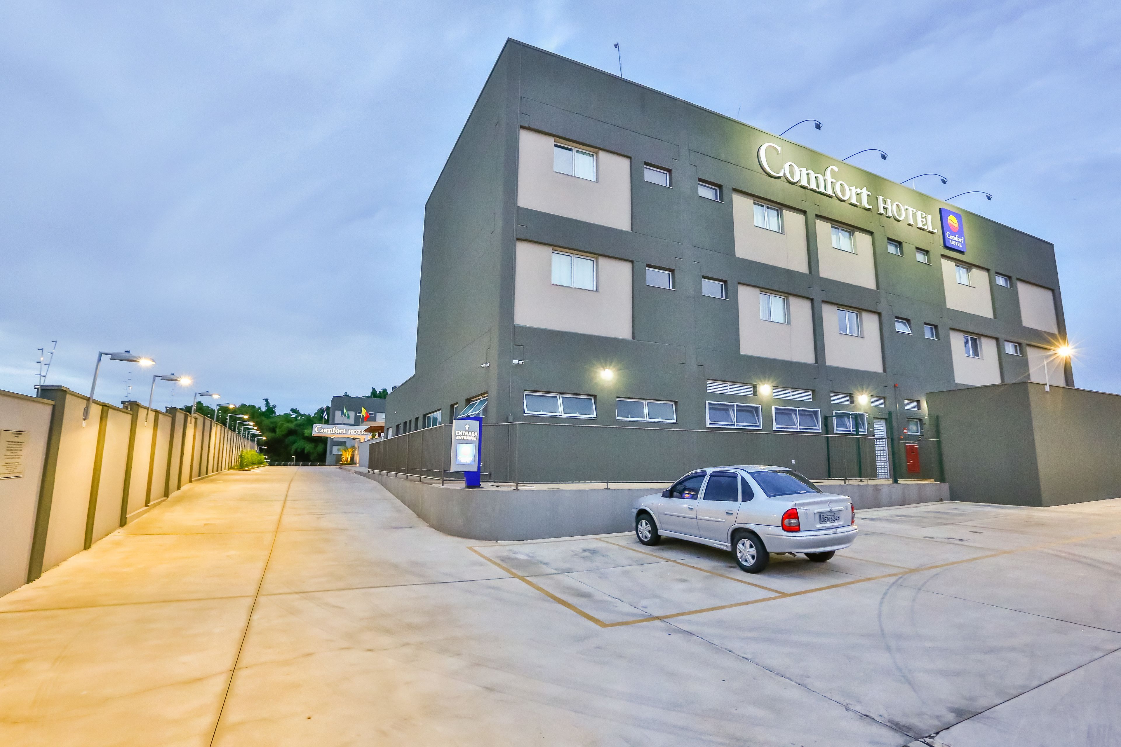 front of property – evening/night