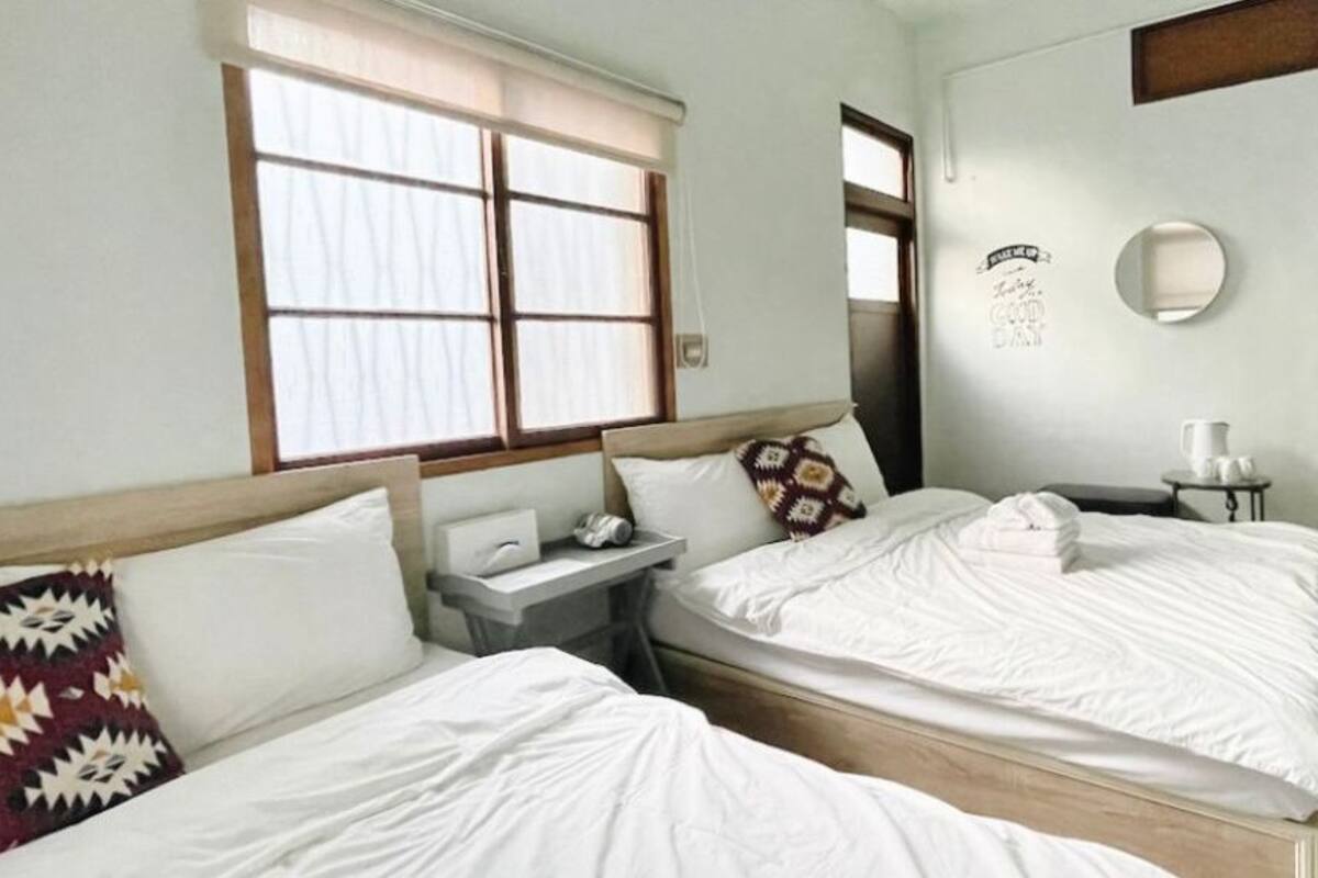 Individually decorated, blackout curtains, rollaway beds, free WiFi
