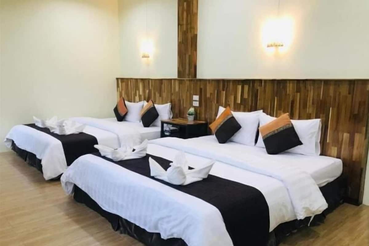 Insonorización, camas extra, wifi gratis y ropa de cama