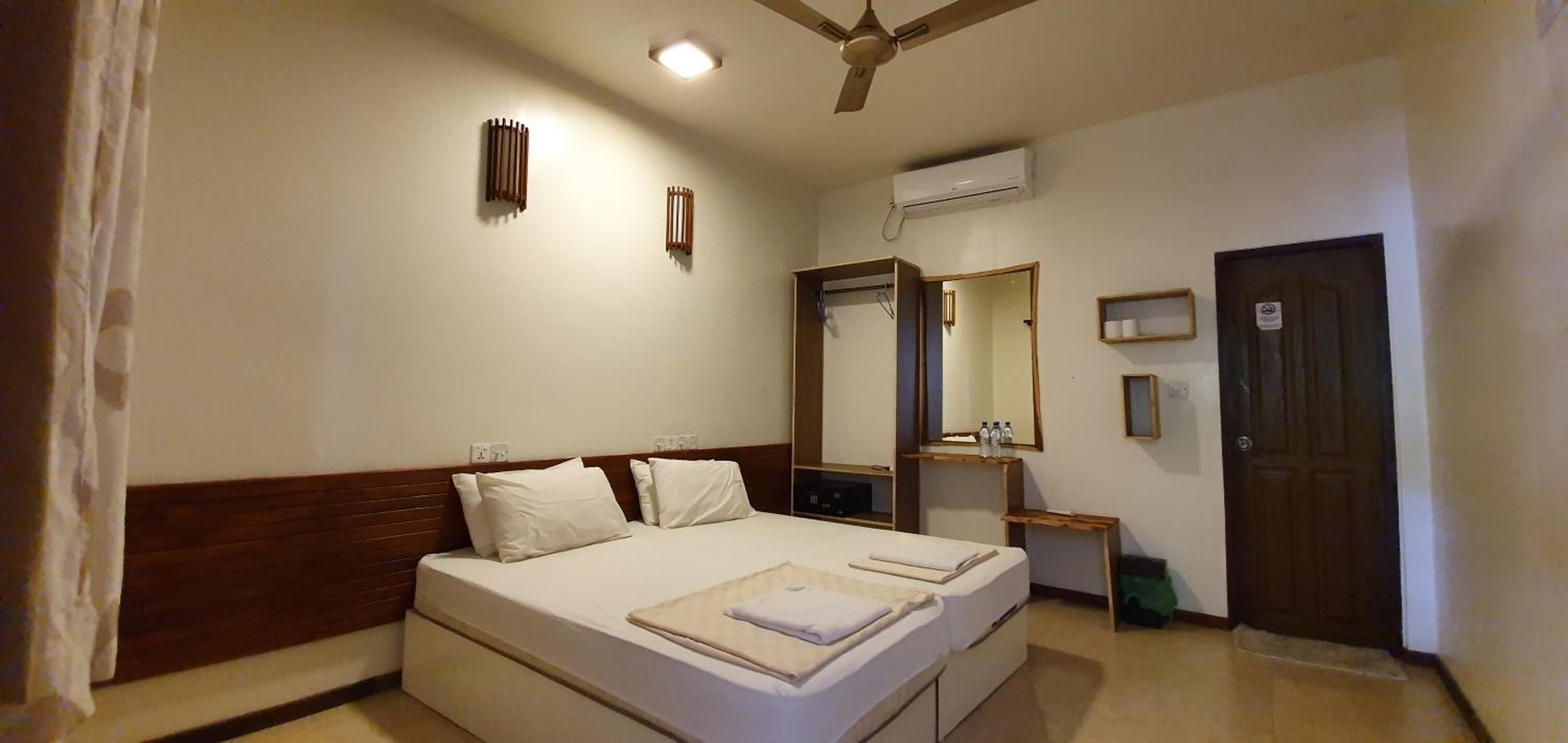 In-room safe, desk, iron/ironing board, rollaway beds