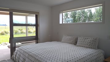 3 habitaciones y ropa de cama de alta calidad