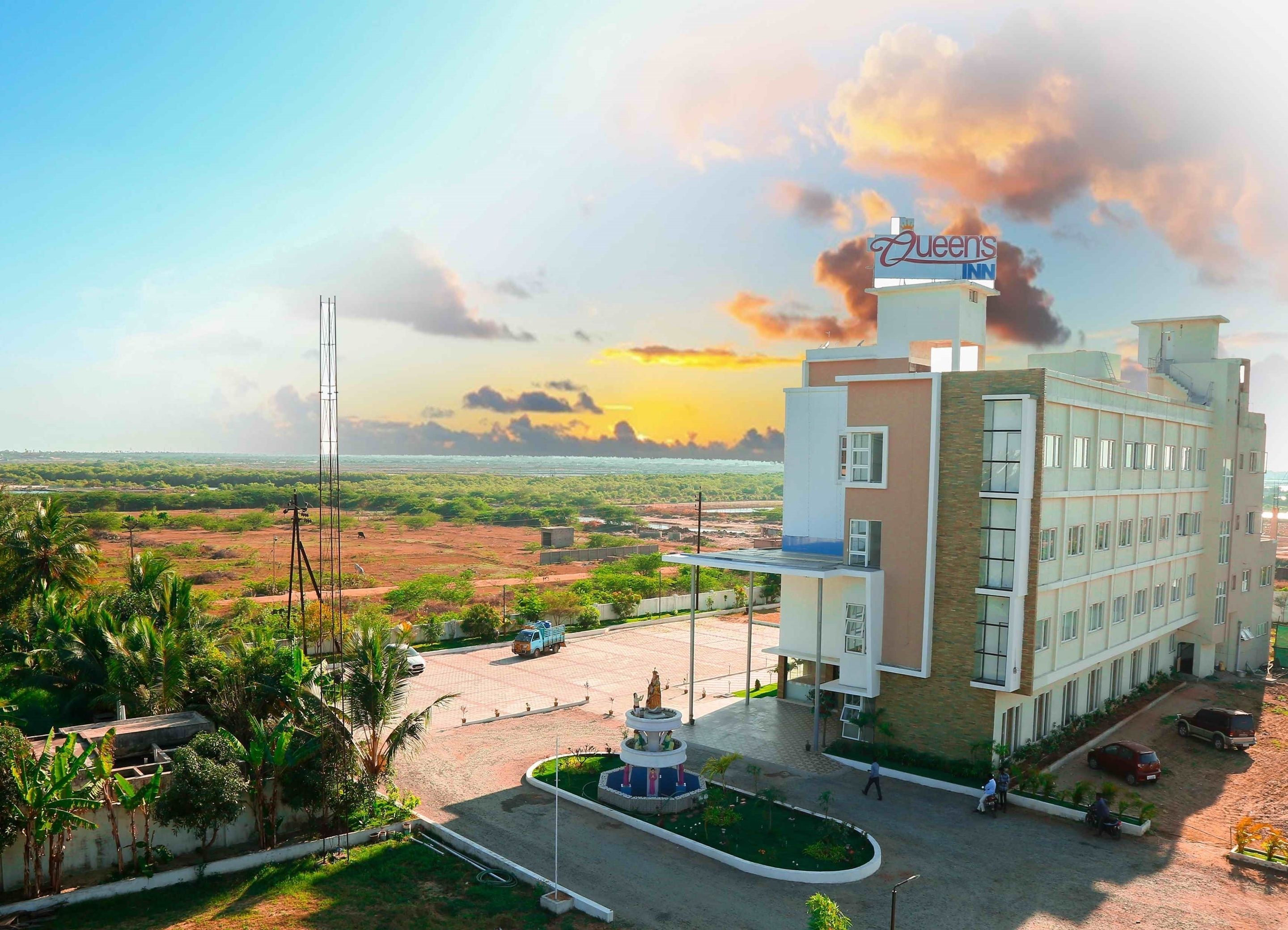 Façade de l’hébergement