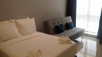 Iron/ironing board, free WiFi