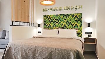 Studio Deluxe (Green) | Bộ đồ giường cao cấp, trang trí khác biệt