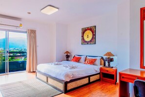 In-room safe, desk, laptop workspace, soundproofing