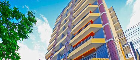 Fassade der Unterkunft