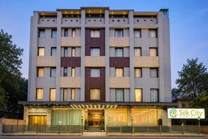 Fachada de la propiedad