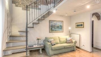 Standard Apartment, 2 Bedrooms | Living area | LCD TV