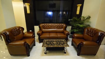 Sala de estar en el lobby