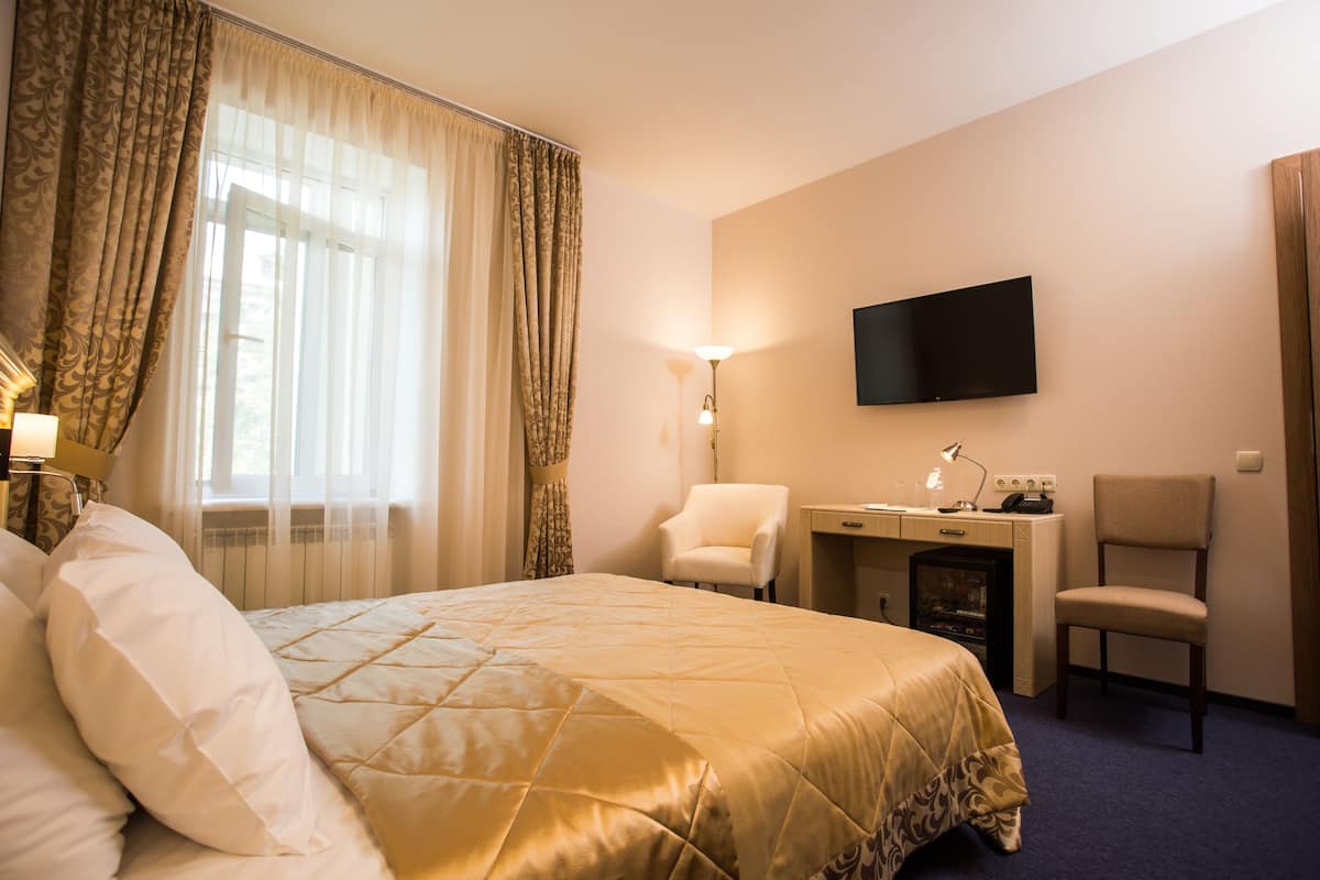 1 habitación y ropa de cama de alta calidad
