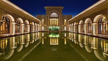 Front of property – evening/night