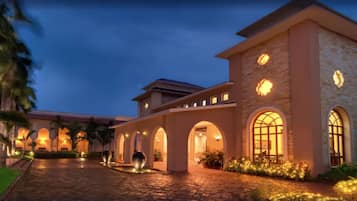 Front of property – evening/night