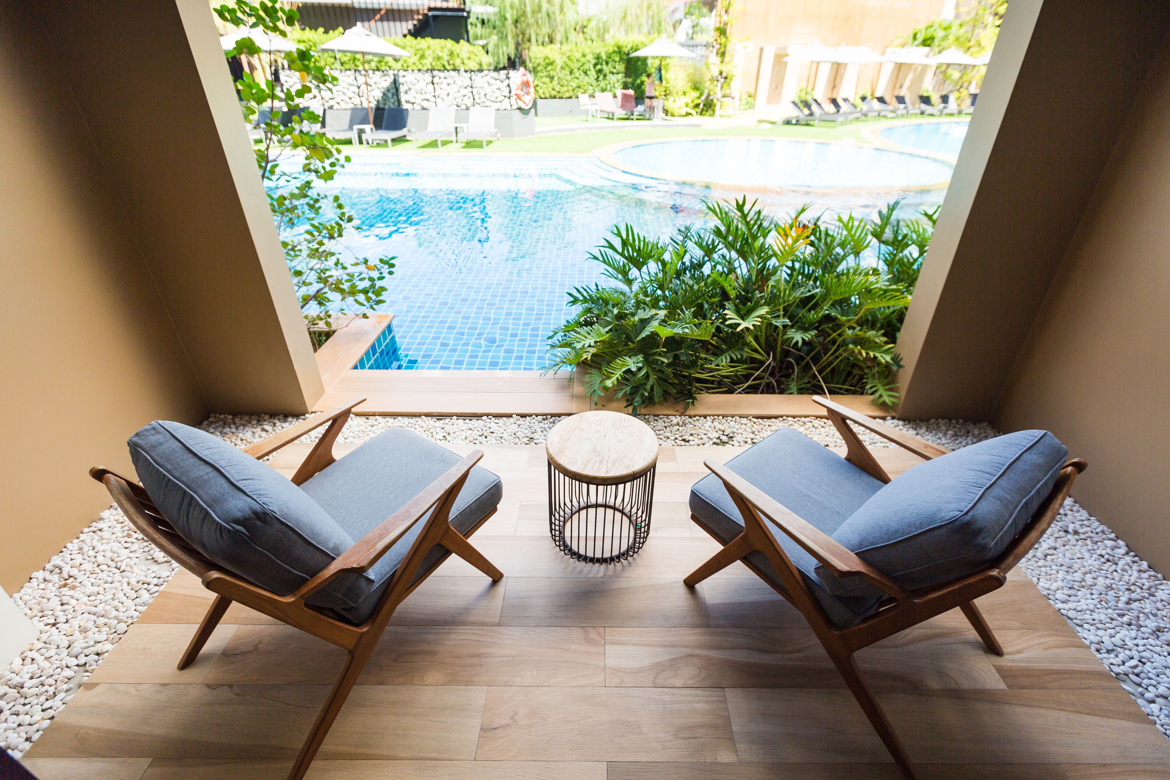 aurico deluxe pool access  | view from room