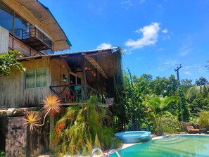 Fassade der Unterkunft