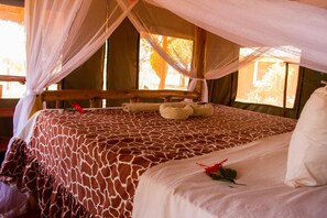 Cottage | Desk - Lake Jipe Safari Camp (Tsavo West)