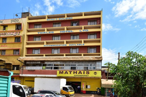 Façade de l’hébergement