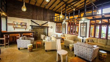 Sala de estar en el lobby