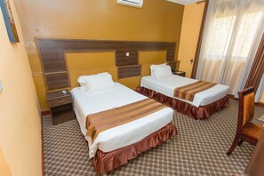 Chambres insonorisées, draps fournis