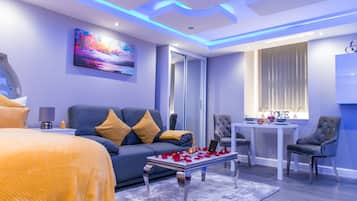 Superior suite, en-suite badkamer (Flat 1) | Interieur