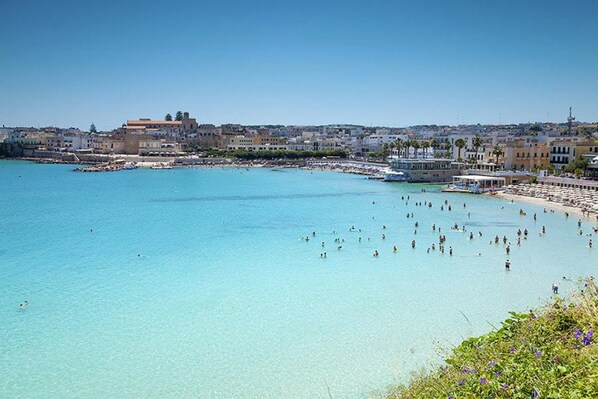 Vue sur la plage/l’océan