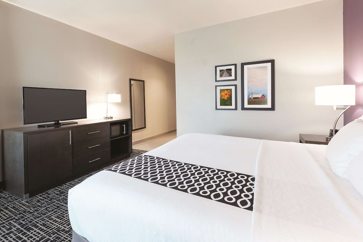 Room, 1 King Bed, Accessible, Non Smoking (Mobility Accessible) | Premium bedding, pillowtop beds, desk, iron/ironing board
