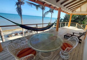 Basic Apartment, 2 Bedrooms, Balcony, Ocean View | Terrace/patio - Maya Beach Hotel (Placencia)