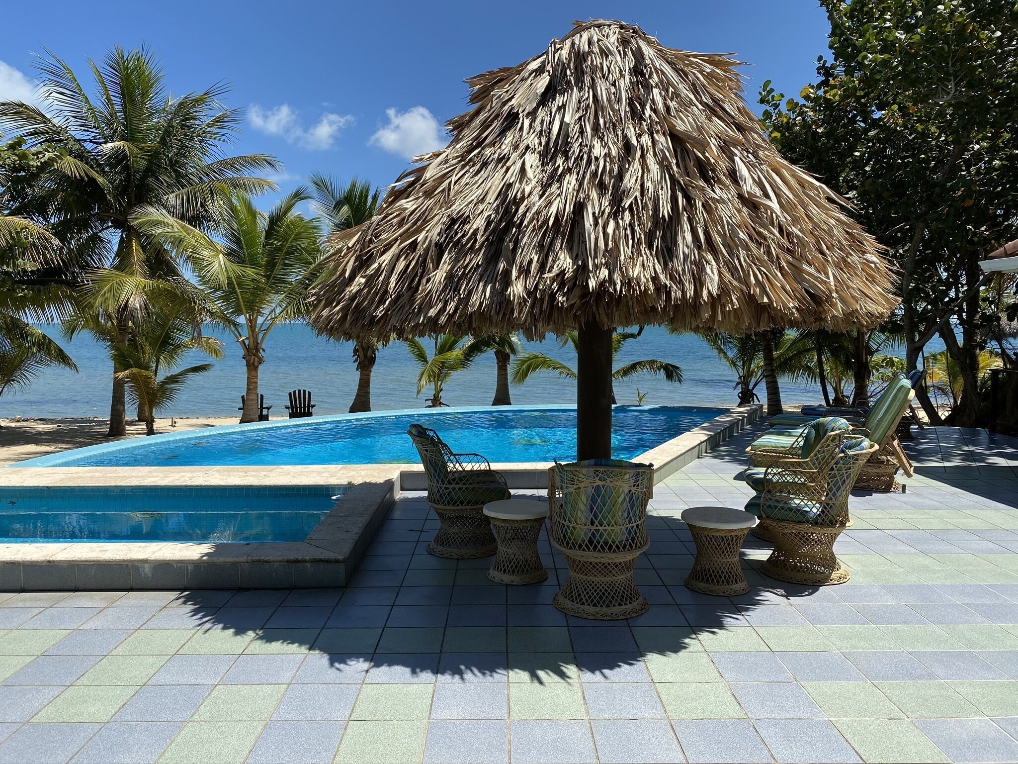 deluxe villa, 3 bedrooms, private pool, beachfront | beach/ocean view