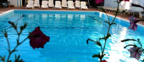 Seasonal outdoor pool