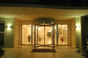 Entrée de l’hébergement