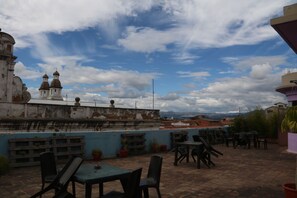 Terrace/patio - Check Inn B&B - Hostel (Cuenca)