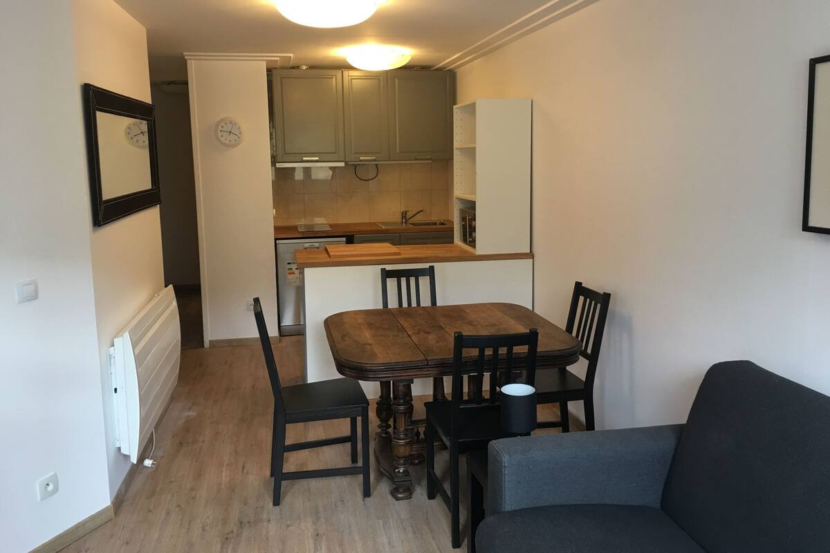 Apartment, 1 Bedroom | Living area | Flat-screen TV