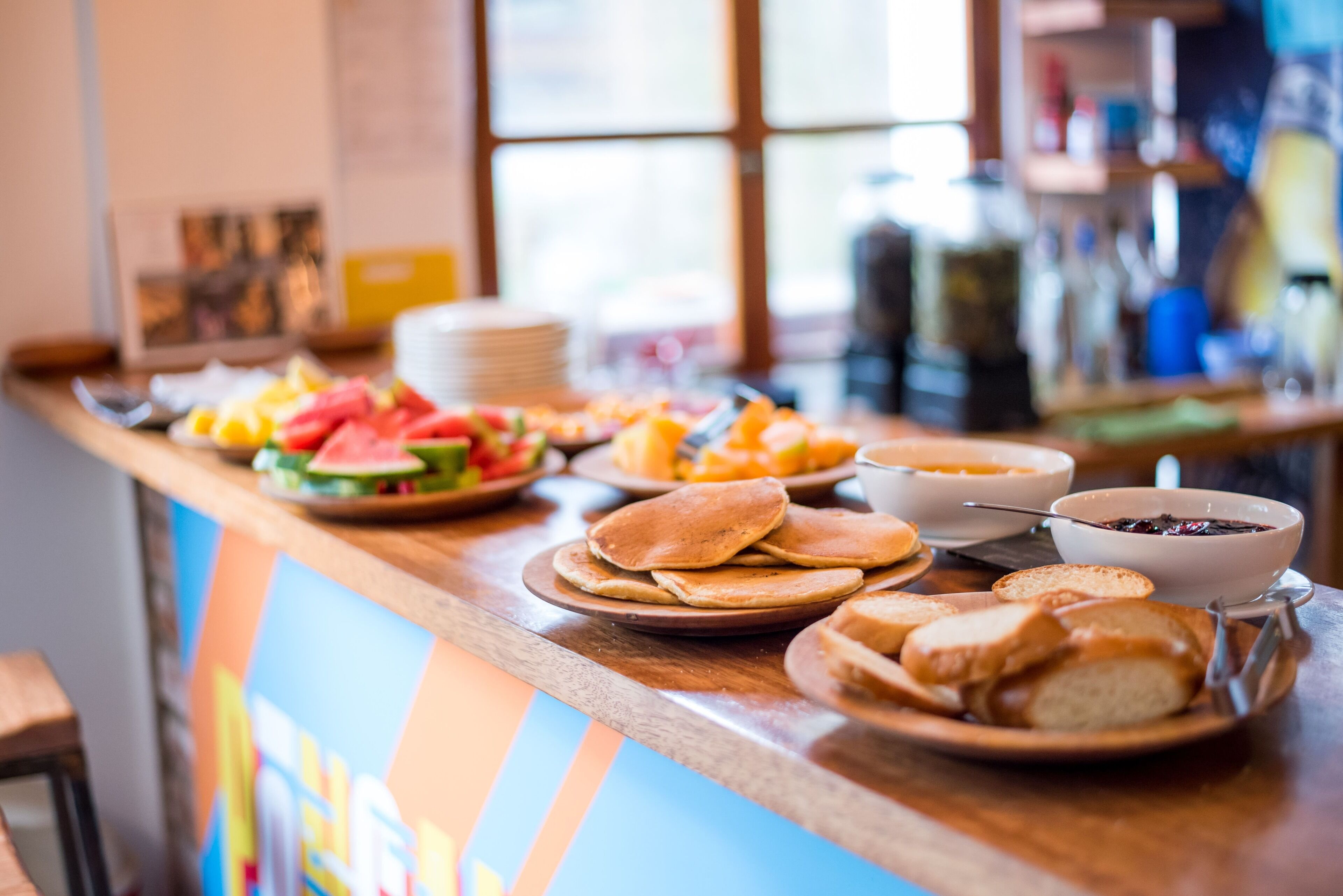 Daily buffet breakfast (USD 5 per person)