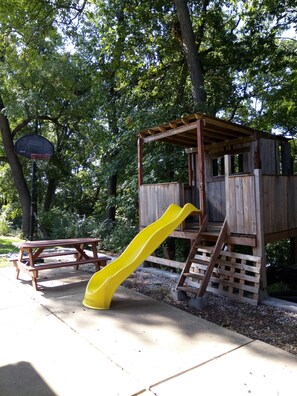 Tree house for the young and young  at heart.