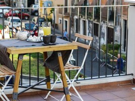 Quadruple Room, Balcony, City View (Aretusa) | Balcony