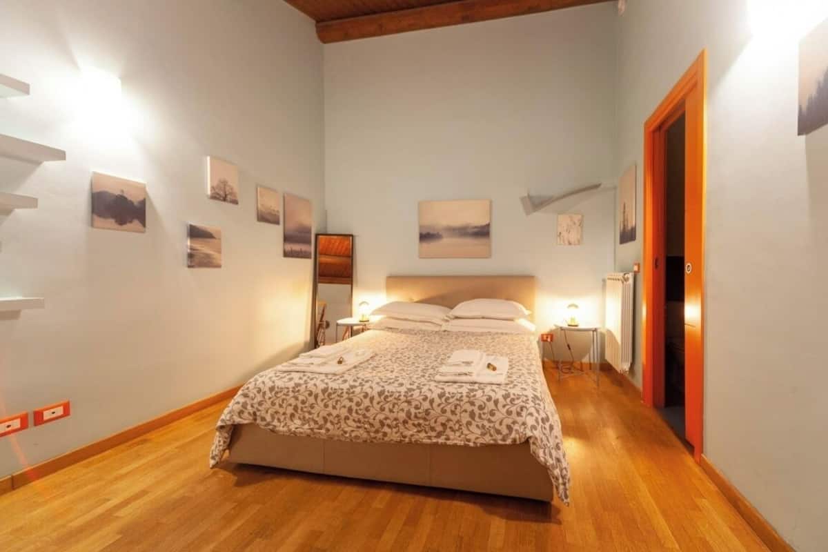 Comfort Apart Daire (Scilla) | 1 yatak odası, kaliteli yatak takımı, ücretsiz minibar, masa