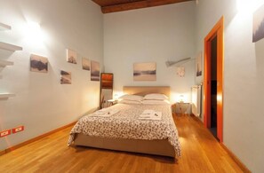 1 habitación y ropa de cama de alta calidad