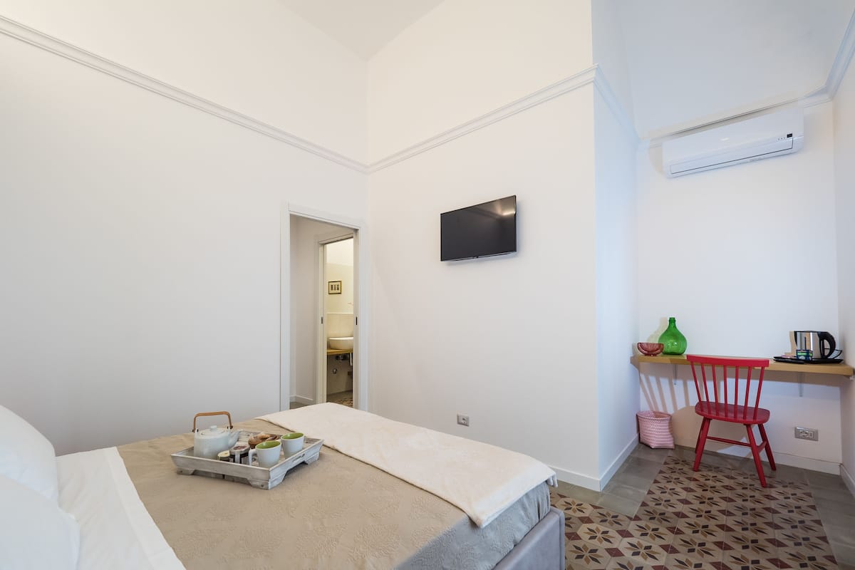 Double Room (Aci ) | 1 bedroom, premium bedding, free minibar, desk