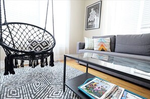 TV connectée, cheminée