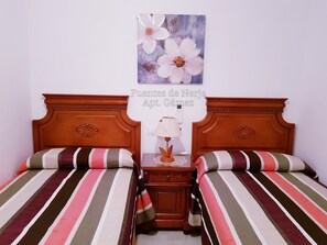 2 bedrooms, in-room safe, iron/ironing board, free WiFi