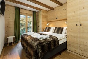 5 bedrooms, iron/ironing board, WiFi, bed sheets - Chalet Grand Roi - La Tzoumaz, 4 Vallees (La Tzoumaz)