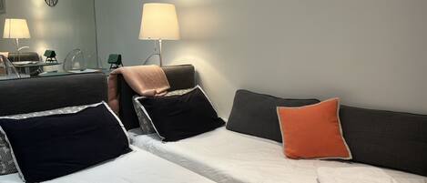 1 bedroom, iron/ironing board, travel crib, free WiFi