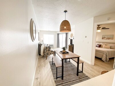 Inn Building Condo #213 Pet friendly, Patio view!