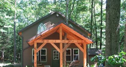 Cabin on the North Country Trail and close to the Clarion River. Open all Year.