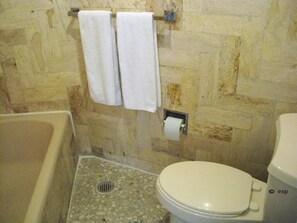 Shower, towels, soap, toilet paper - Acapulco Beachfront Studio Condo, Fabulous View!  (Acapulco)
