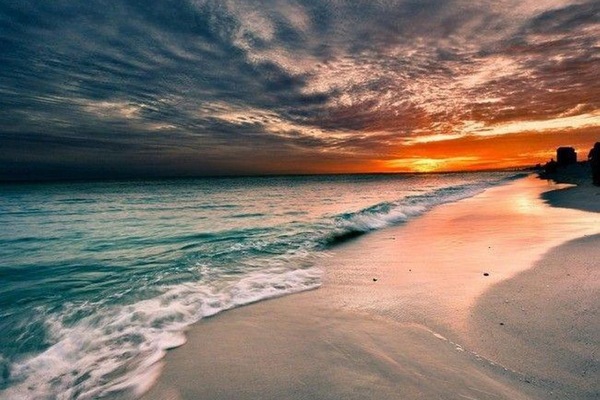 Am Strand, Liegestühle