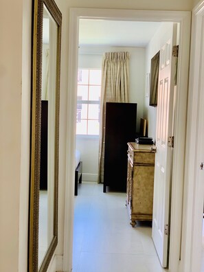 2 bedrooms, iron/ironing board, travel crib, WiFi