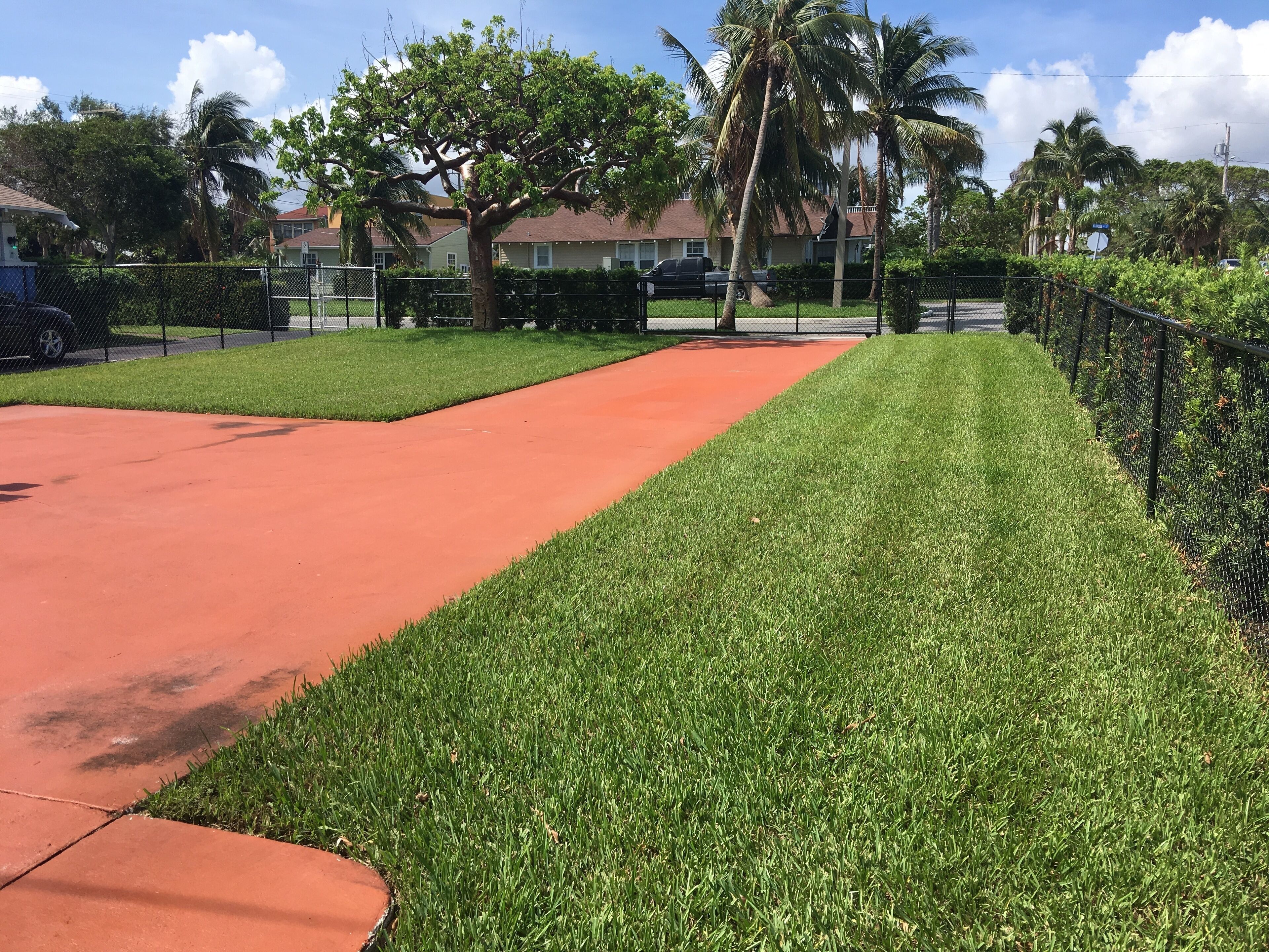 Enceinte de l’hébergement