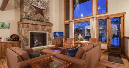 Steps to Gondola with Game Room, Hot Tub, EV Charging and Direct Mountain Views